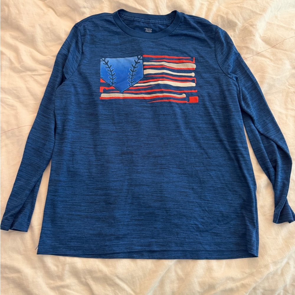Tekgear dri-fit baseball long sleeve tee shirt
Like new condition! Size L
